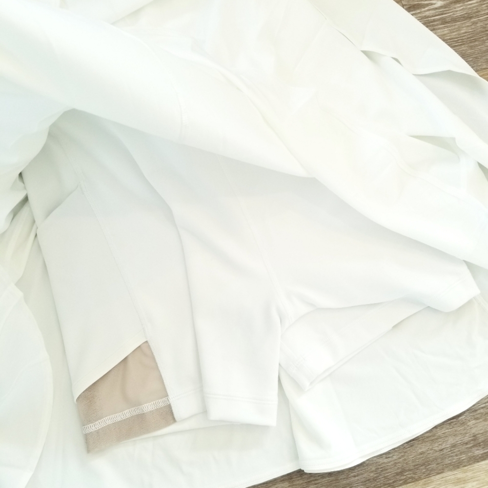 Lululemon Court Crush Dress White NWT Tennis Athleisure Athletic Active Casual - Picture 11 of 12